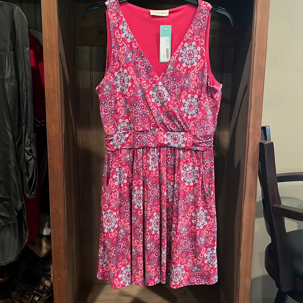 NWT Large petite fuchsia dress